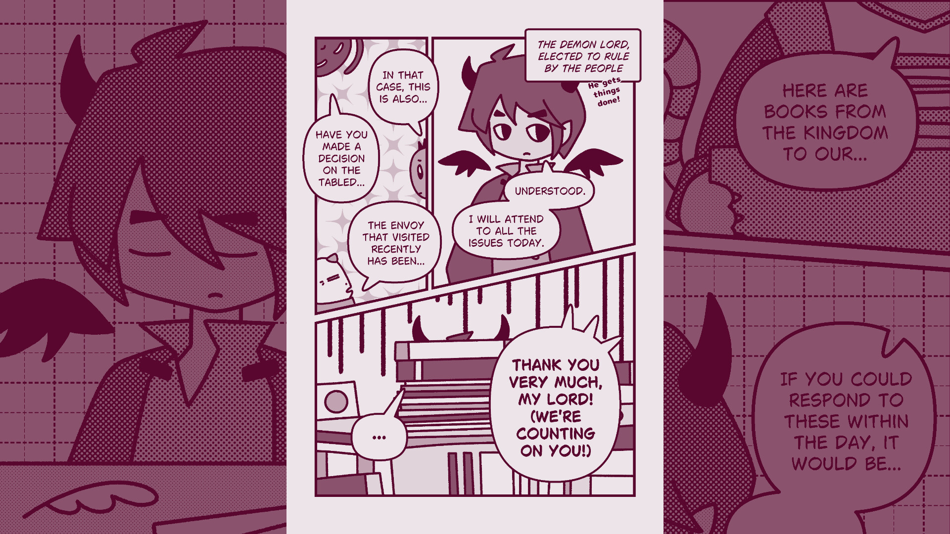 A TAVERN FOR TEA - Prologue Comic Featured Screenshot #1