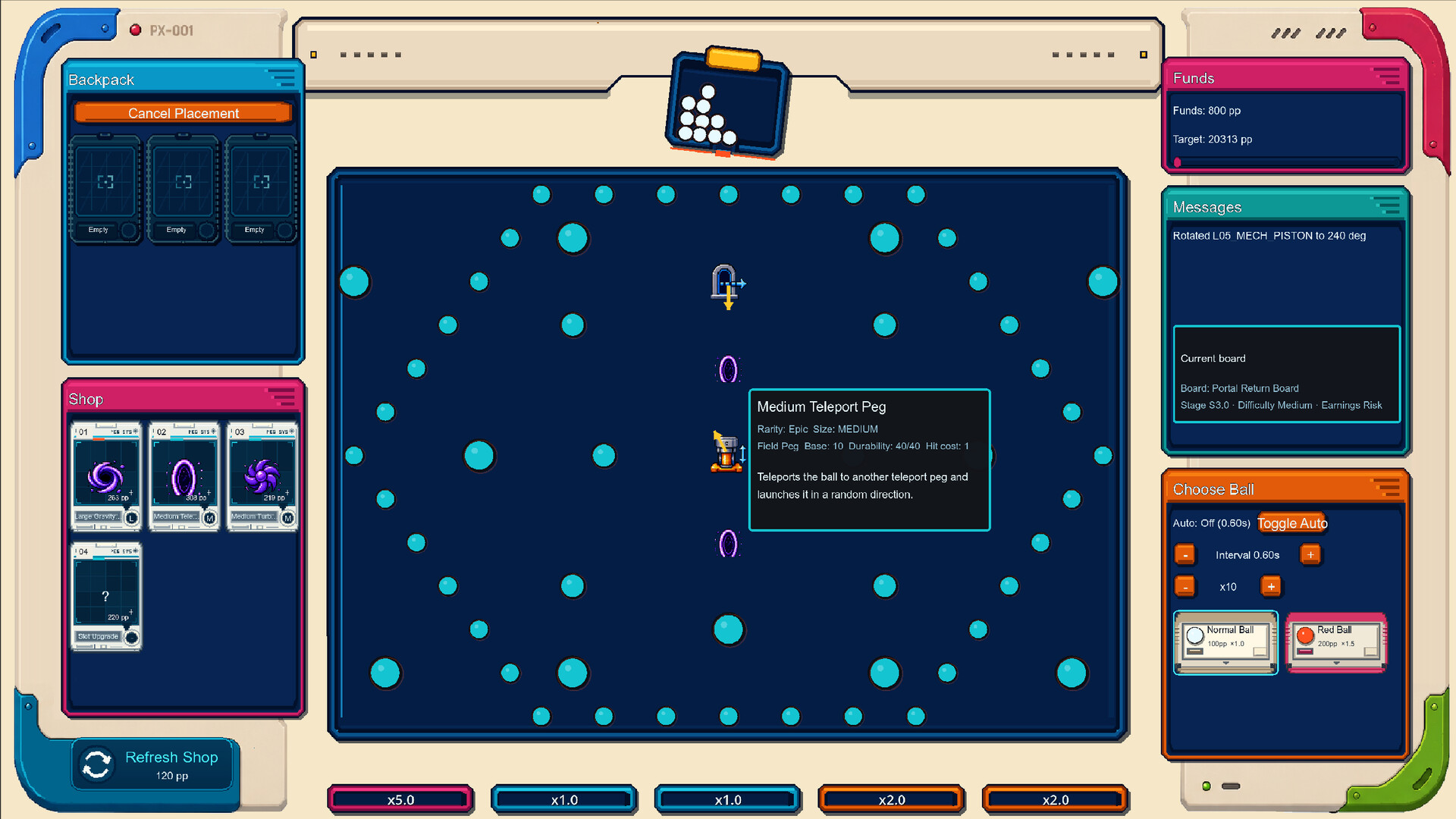 PegPegBall screenshot 1