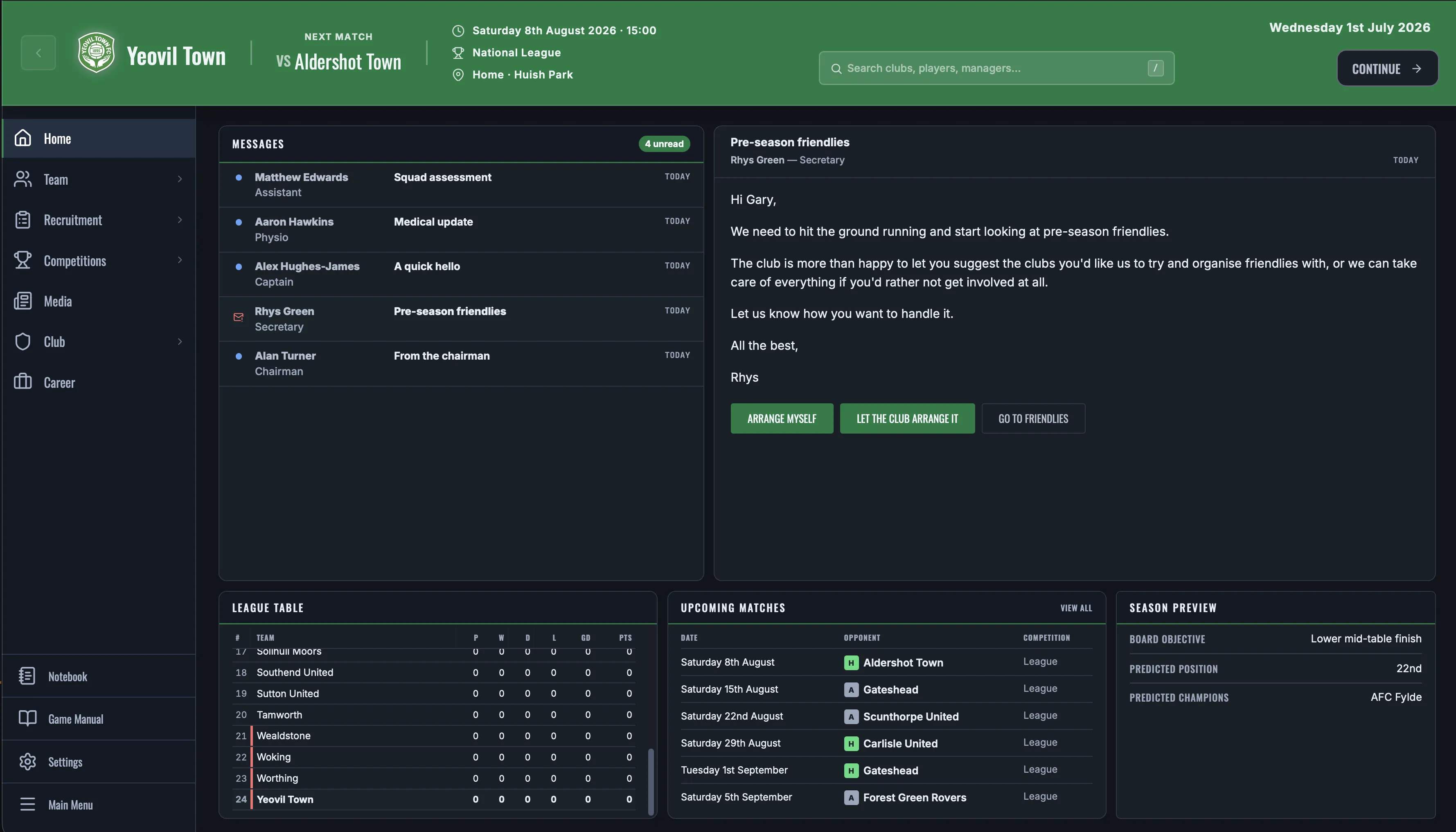 Non-League Manager screenshot 17