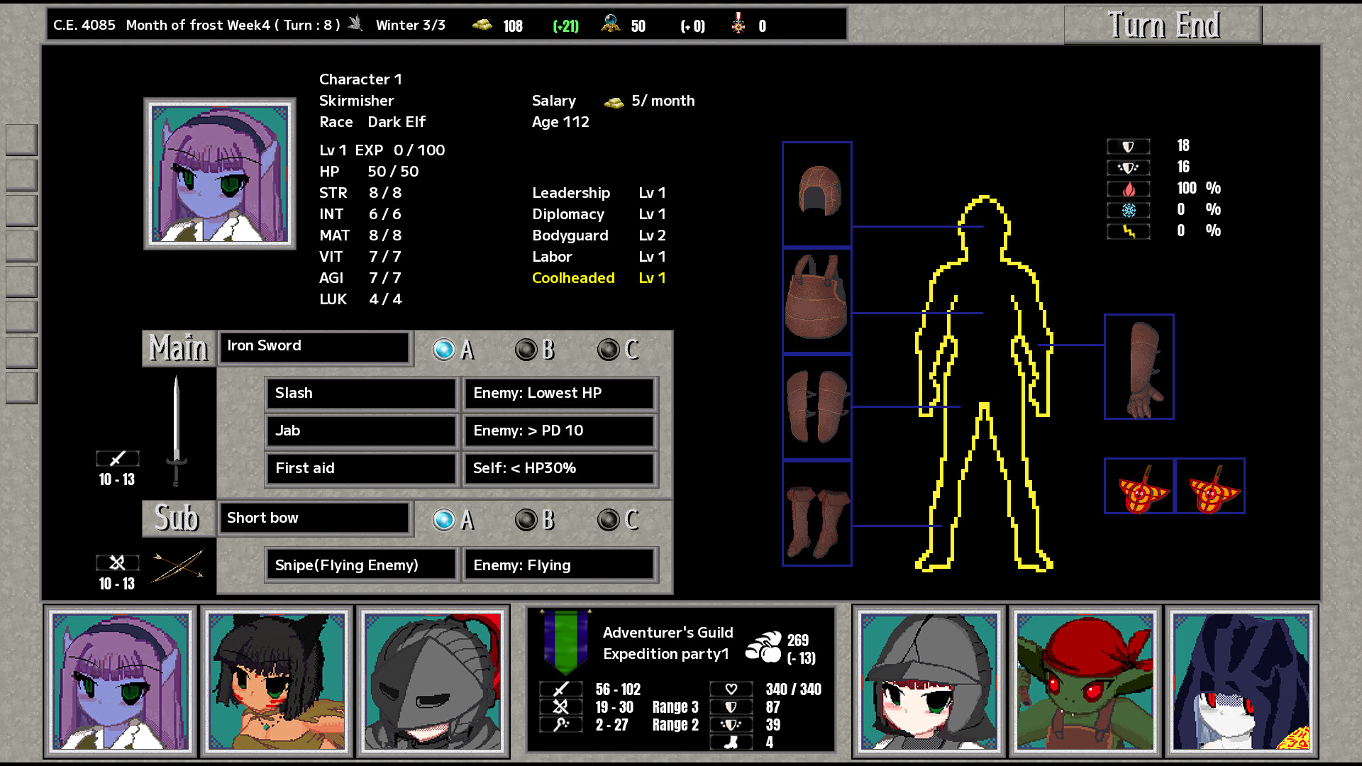 Dungeon4X screenshot #7
