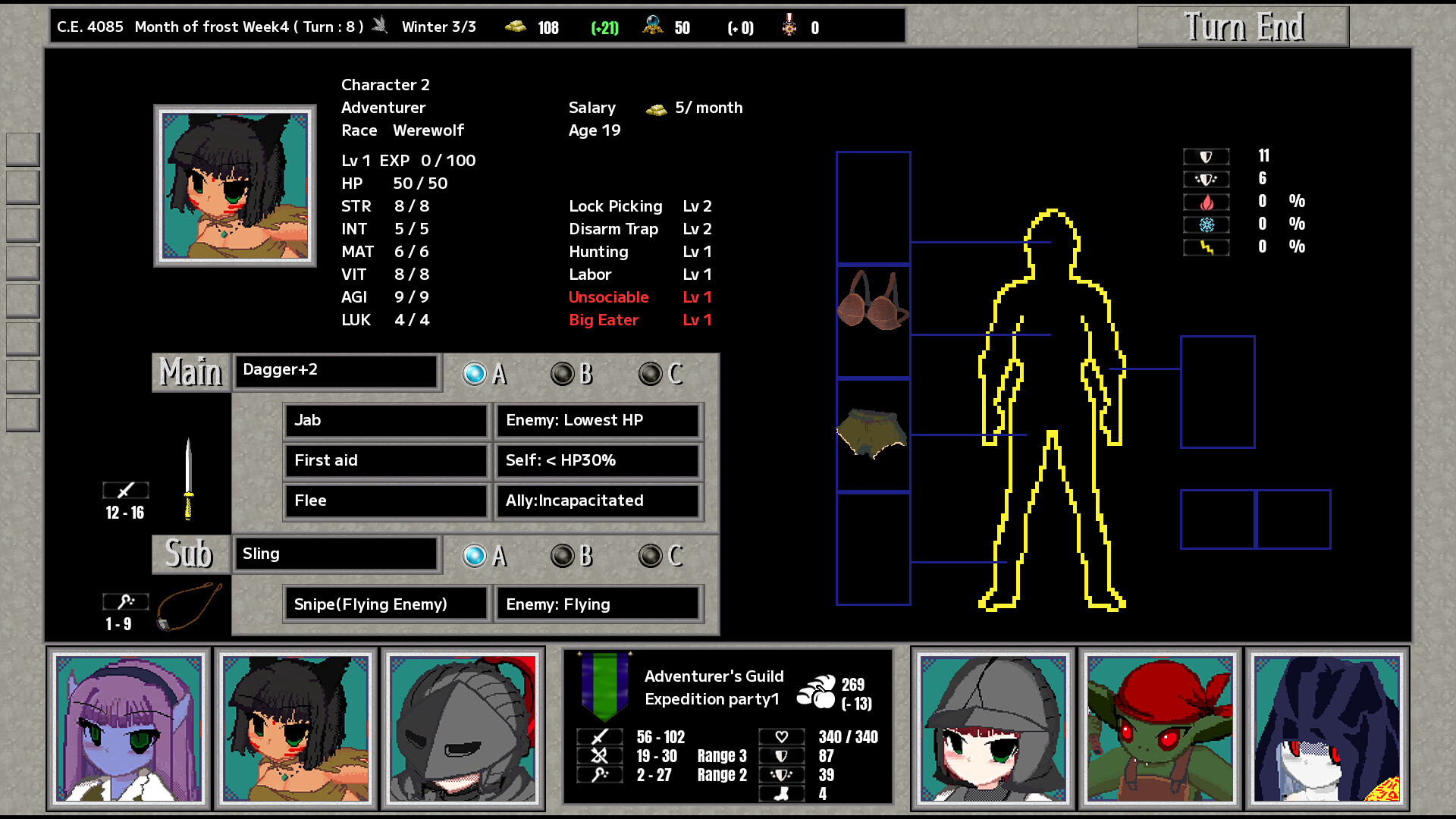 Dungeon4X screenshot #8