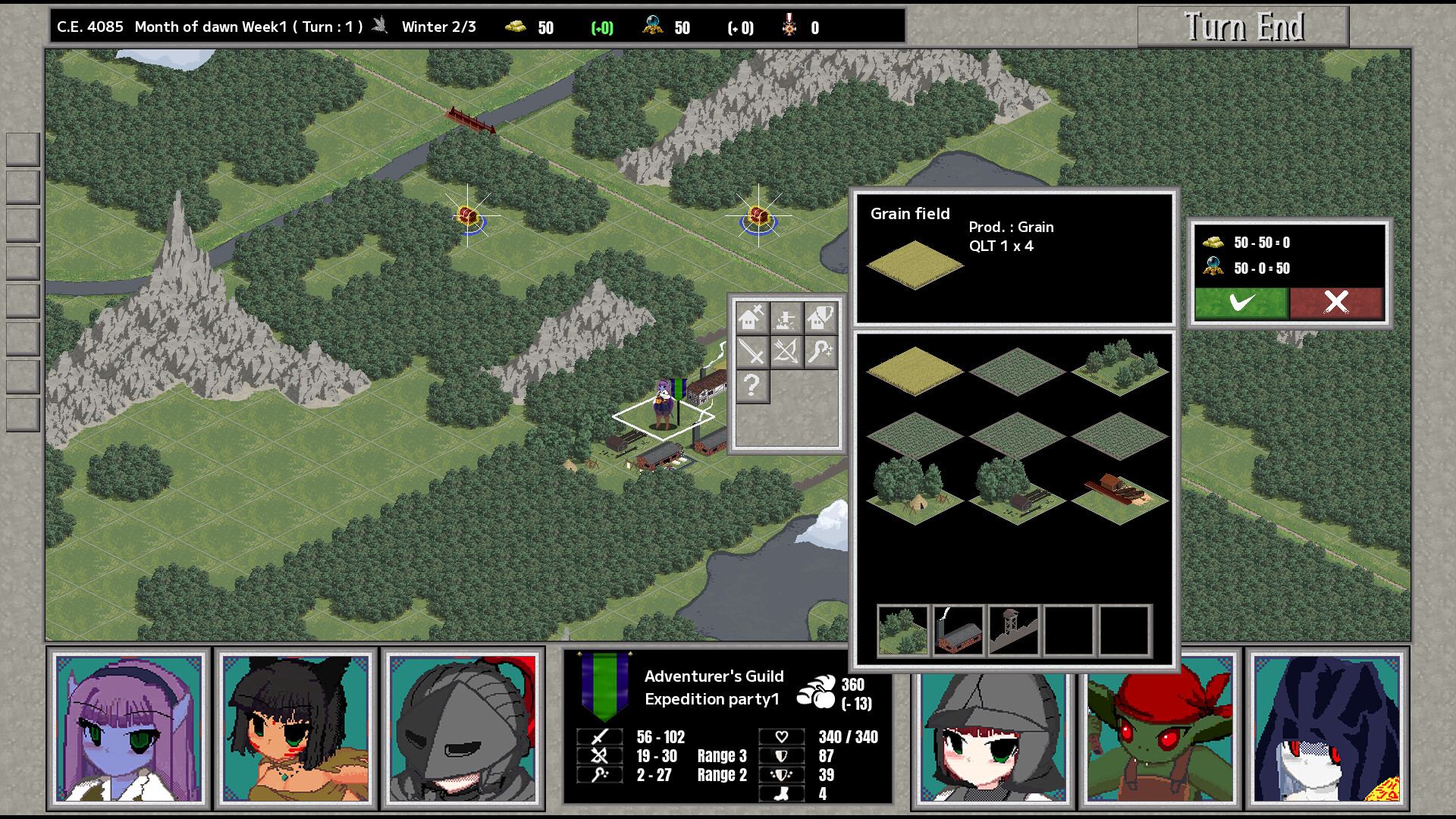 Dungeon4X screenshot #1