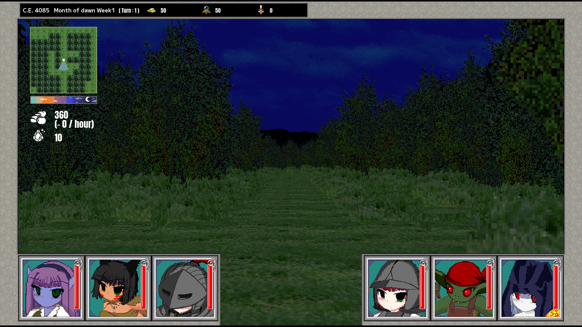 Dungeon4X screenshot #3