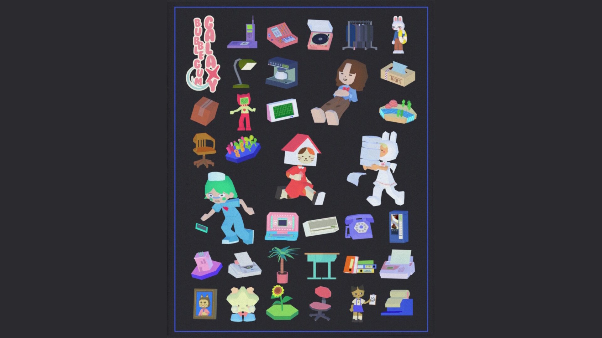 Bubblegum Galaxy Artbook Featured Screenshot #1