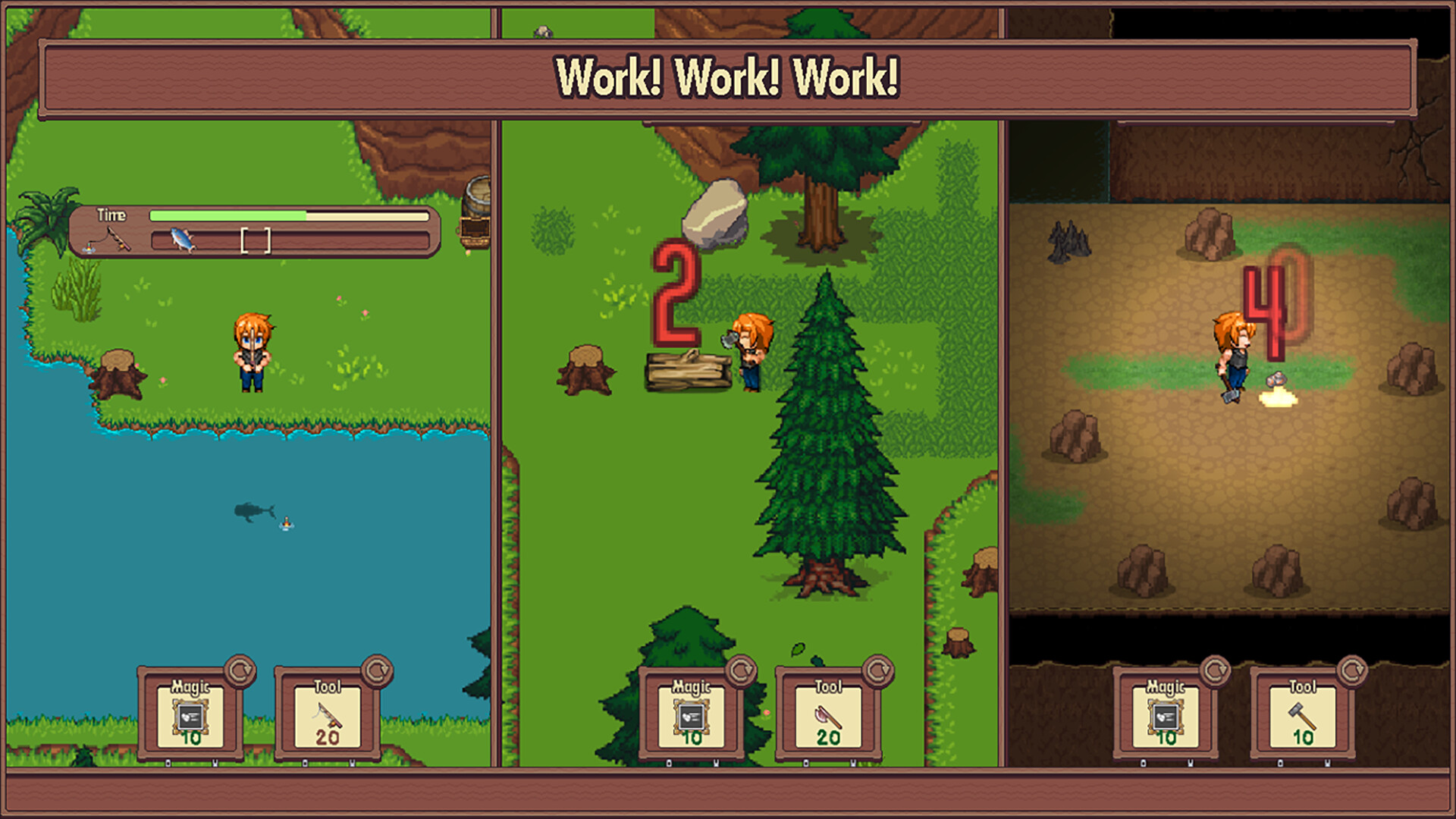 Hatarake! - Working Hard! Even though I getting isekai'd! screenshot #1