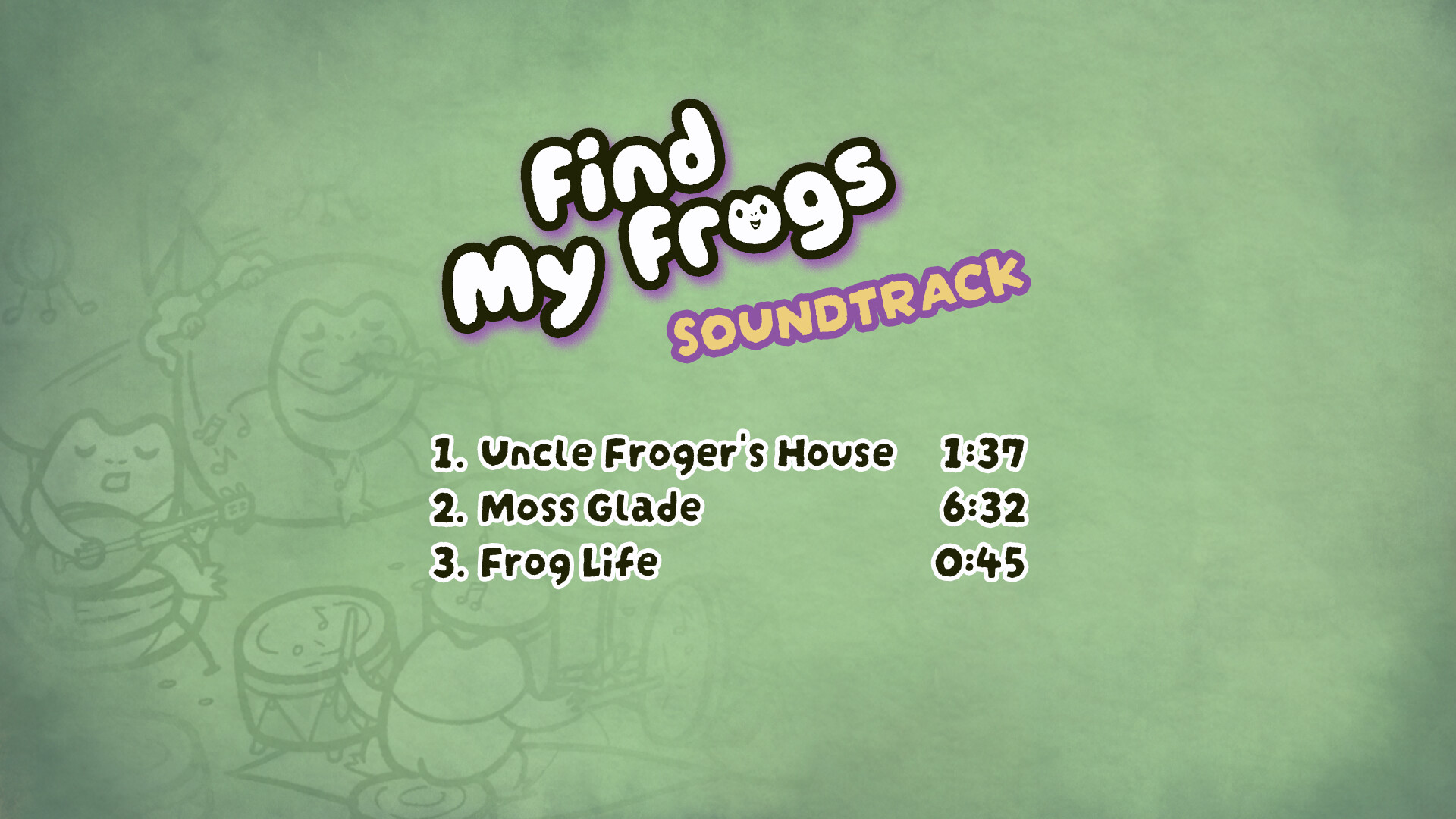 Find My Frogs Soundtrack Featured Screenshot #1