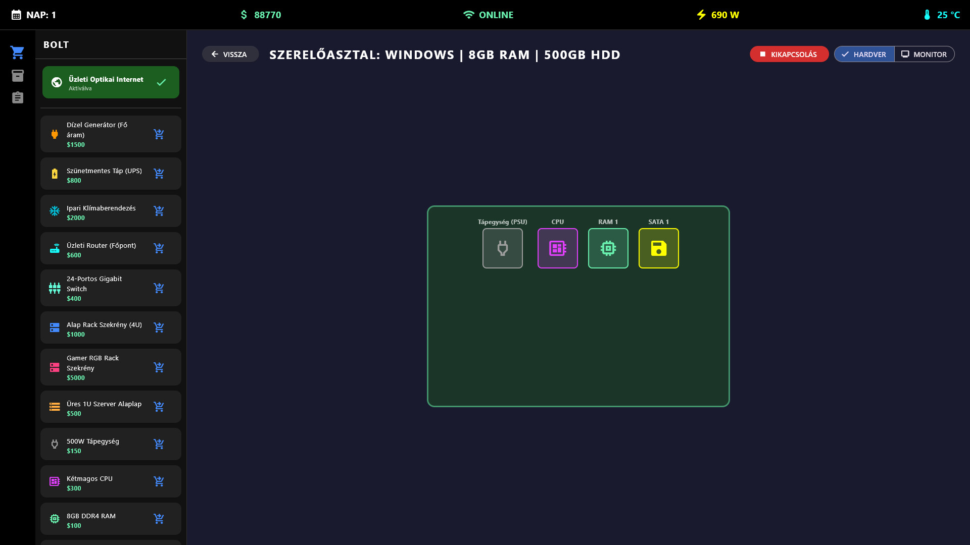 Hosting Simulator screenshot #3