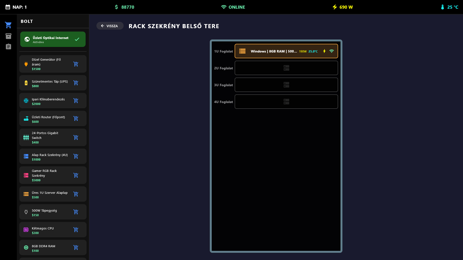 Hosting Simulator screenshot #6