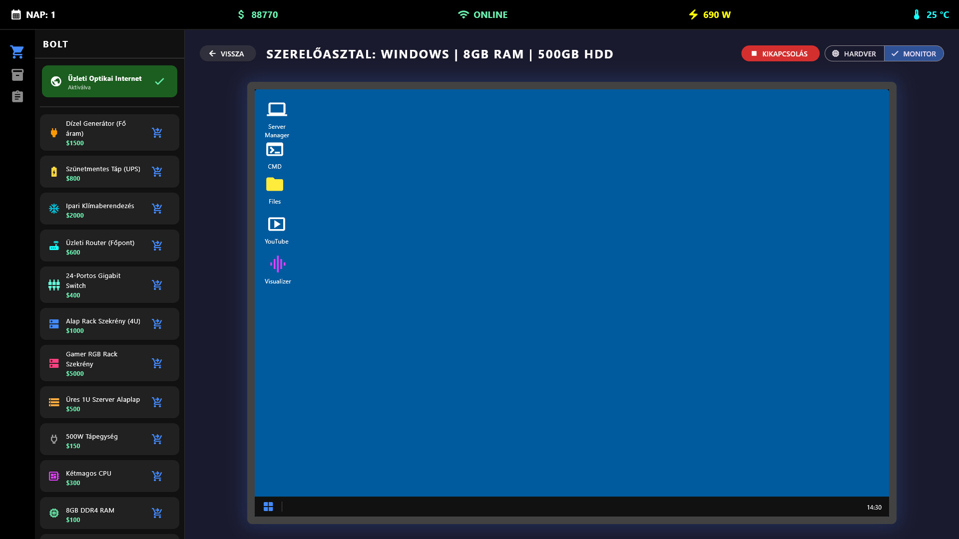 Hosting Simulator screenshot #5
