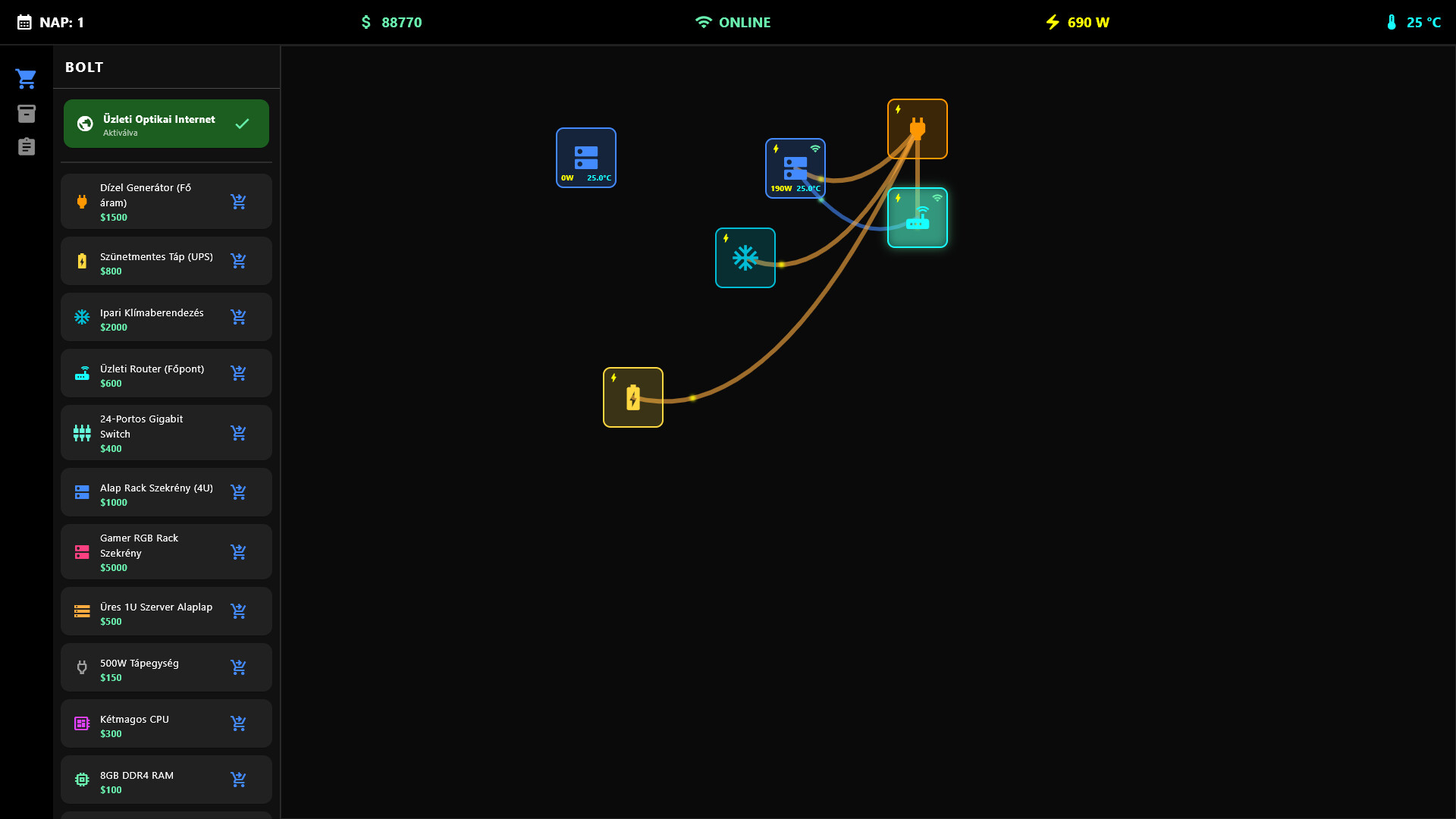 Hosting Simulator screenshot #4