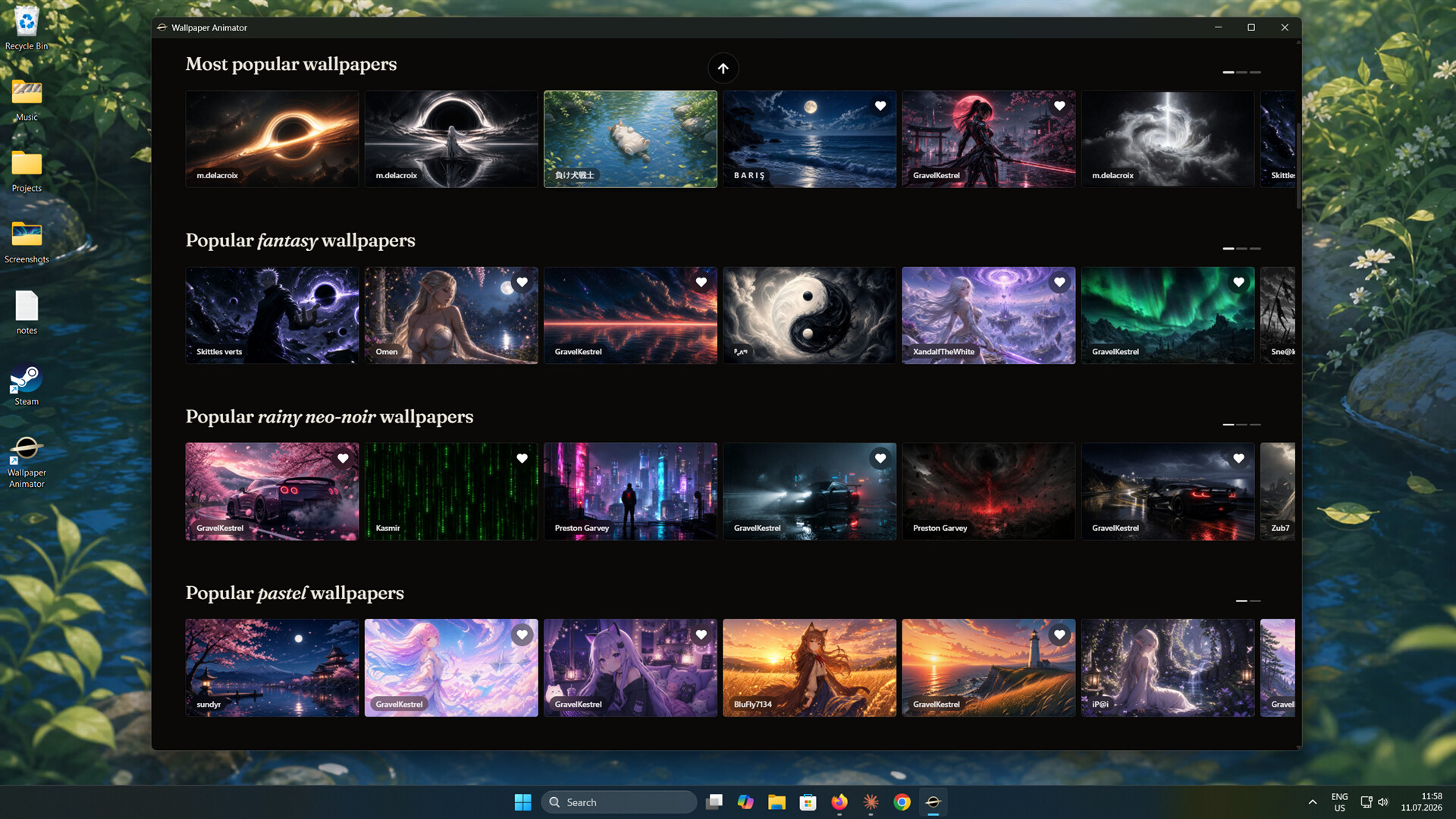 App Background