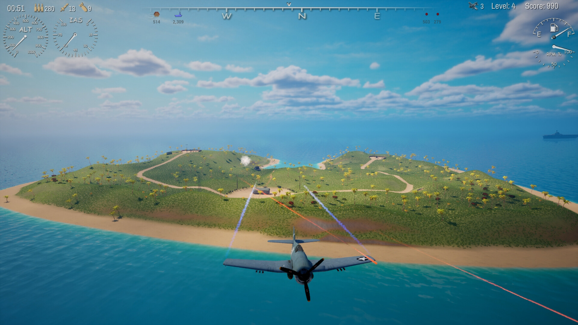 Flattop Fury screenshot #1