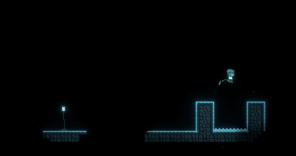 Screenshot of Auris gameplay showing in-action mechanics