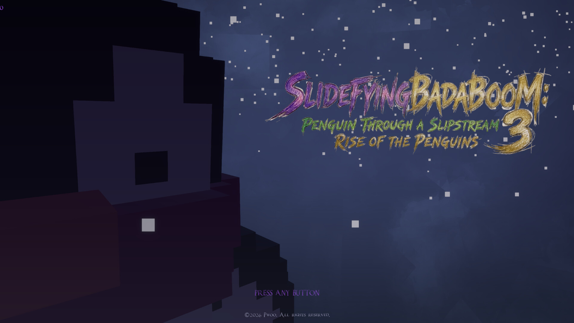 SlidefyingBadaBoom Penguin through a Slipstream: Rise of the Penguins 3 screenshot #1