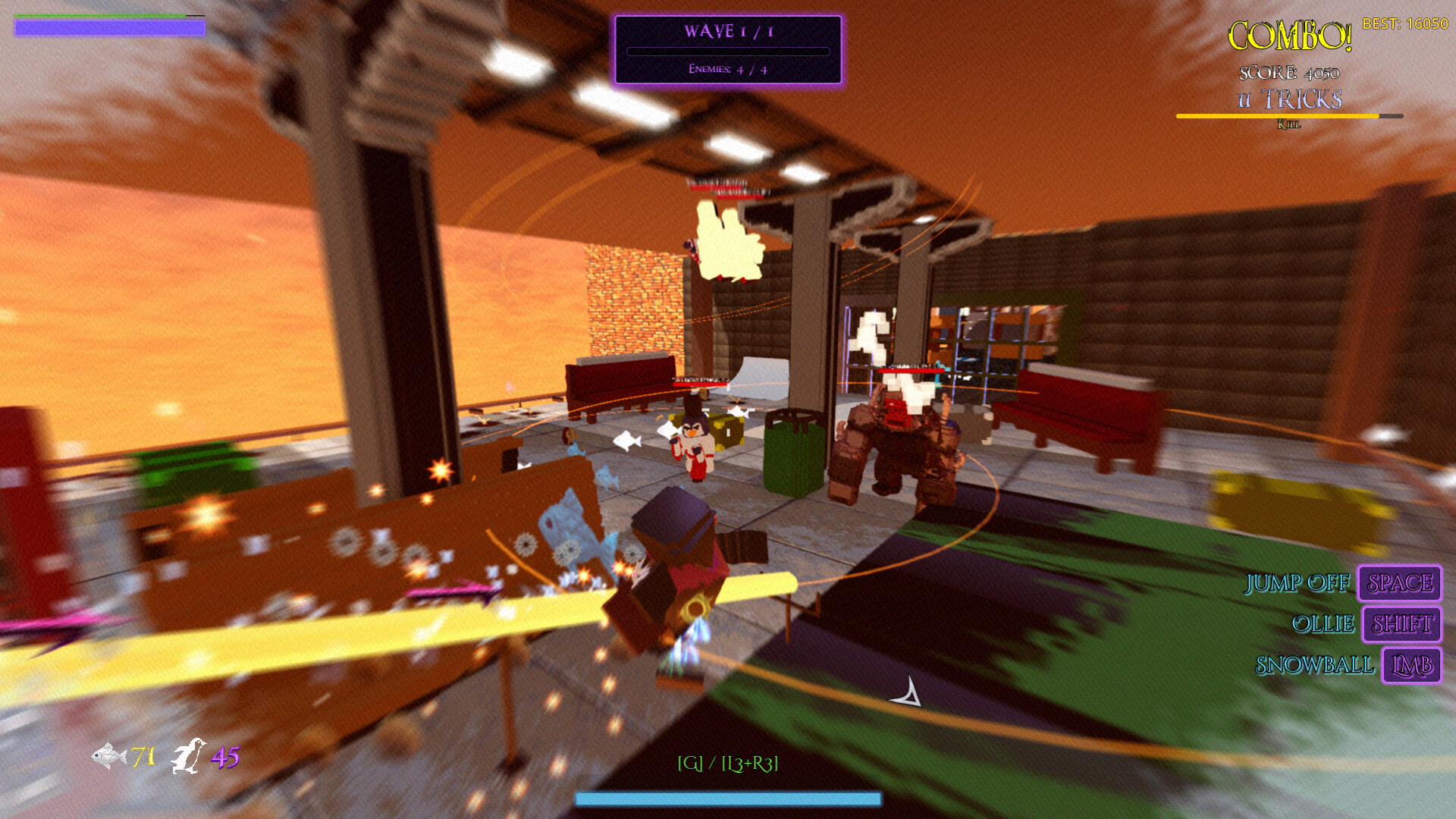 SlidefyingBadaBoom Penguin through a Slipstream: Rise of the Penguins 3 screenshot #8