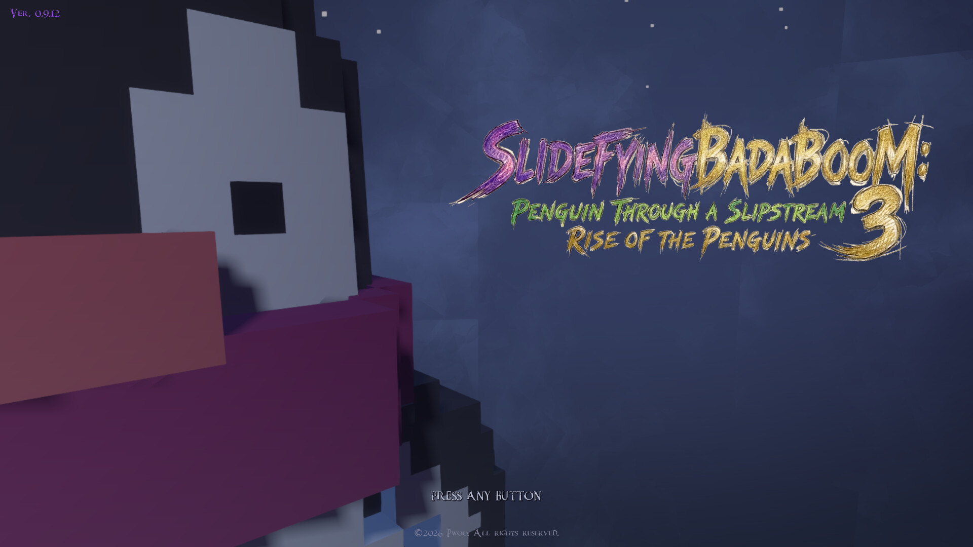 SlidefyingBadaBoom Penguin through a Slipstream: Rise of the Penguins 3 screenshot #1