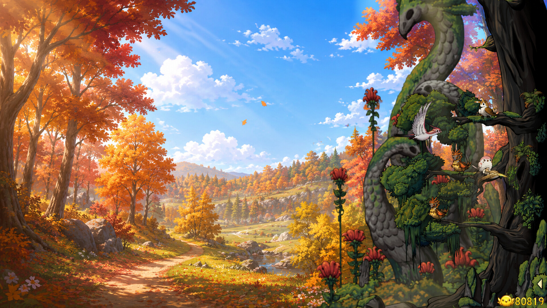 Fantasy Bird Woods screenshot #2