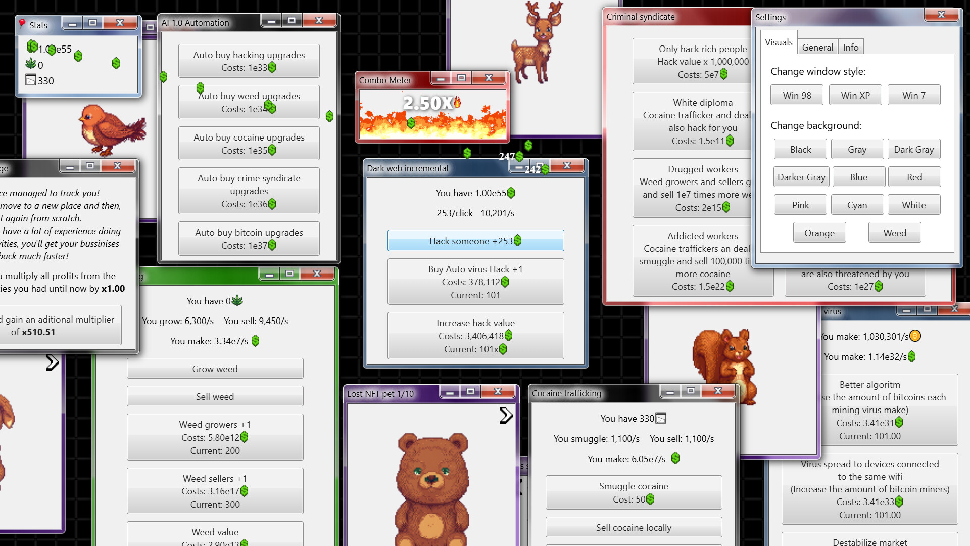 Dark Web Incremental screenshot #2