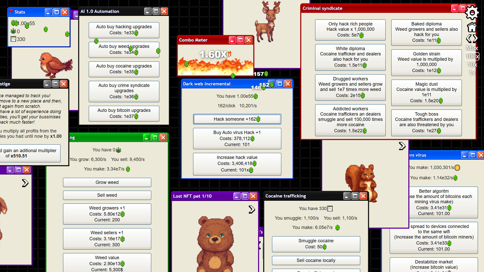 Dark Web Incremental screenshot #1