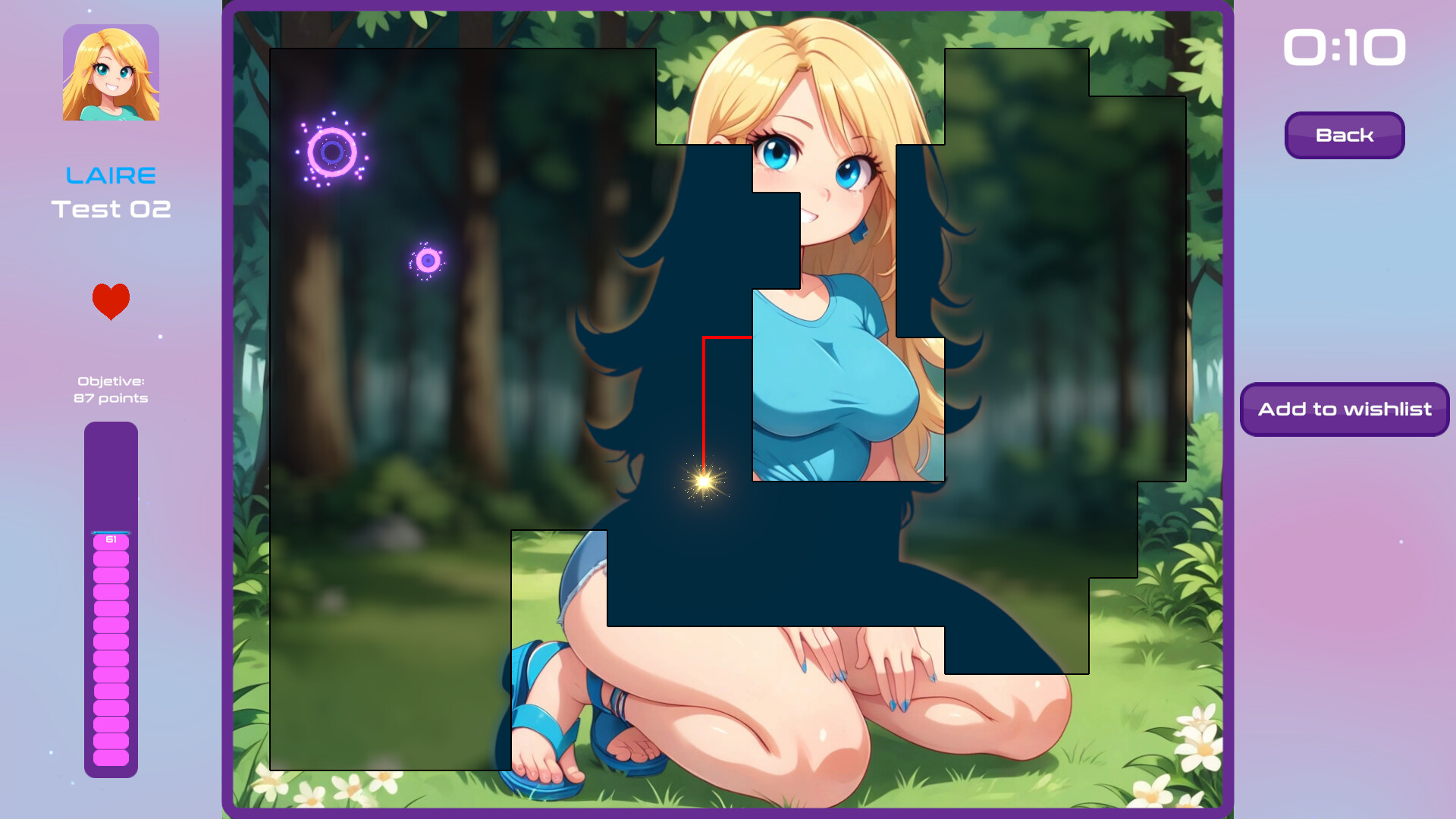 Sexy walk through the woods screenshot #3