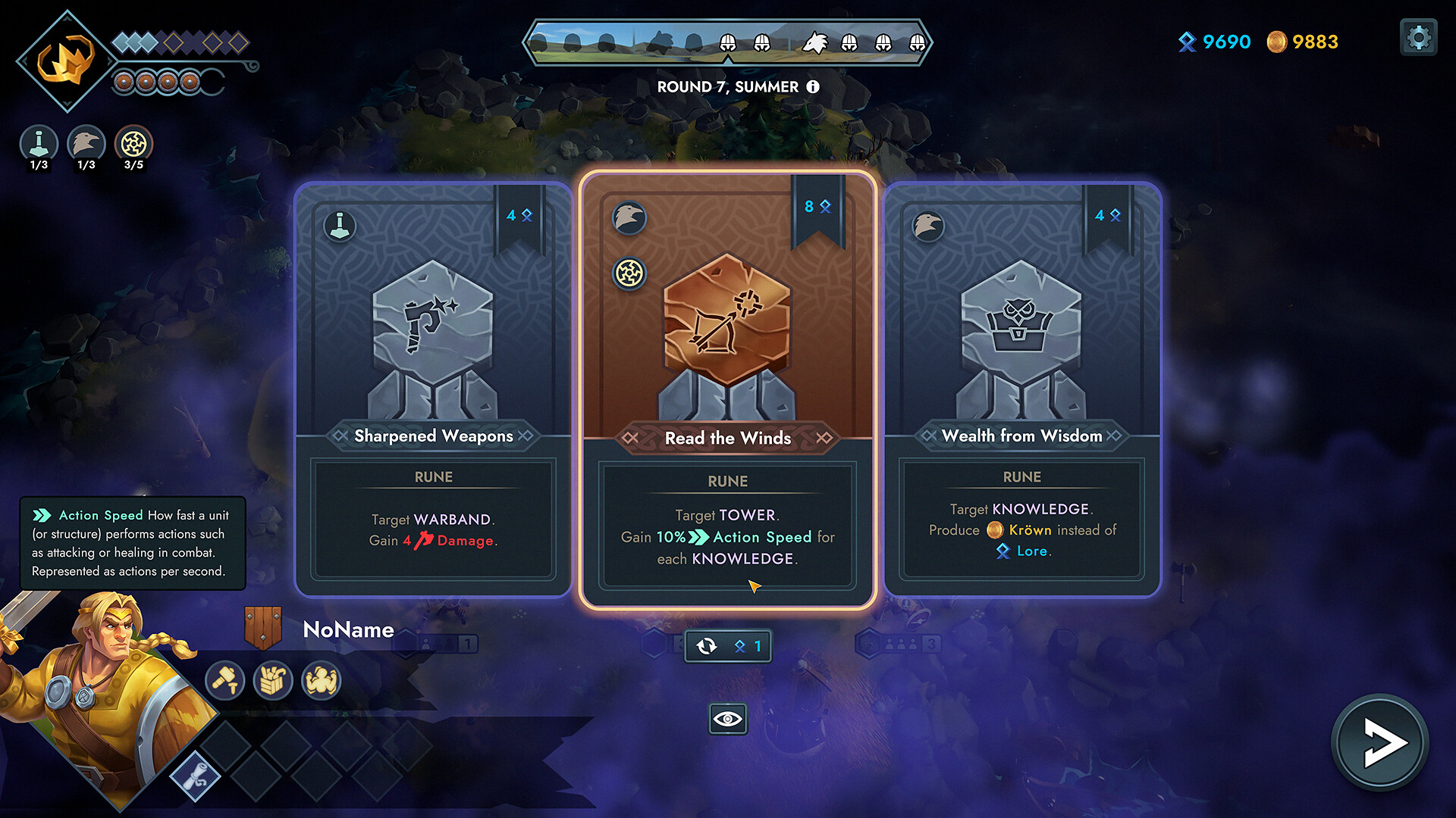Northgard Battlegrounds gameplay screenshot 3