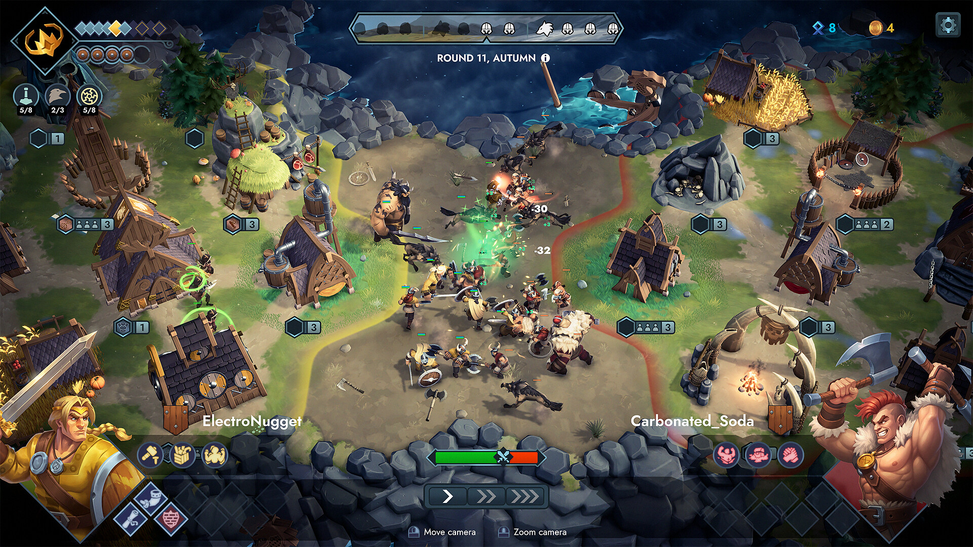 Northgard Battlegrounds gameplay screenshot 1