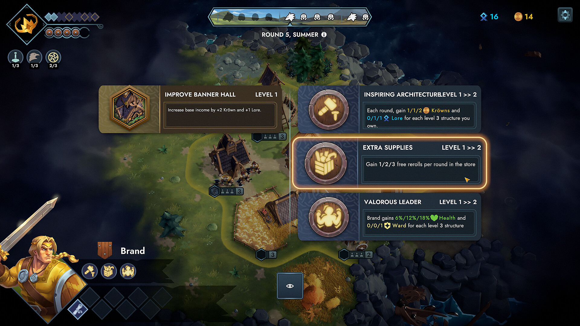 Northgard Battlegrounds gameplay screenshot 5