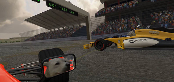 Screenshot z VirZOOM Arcade