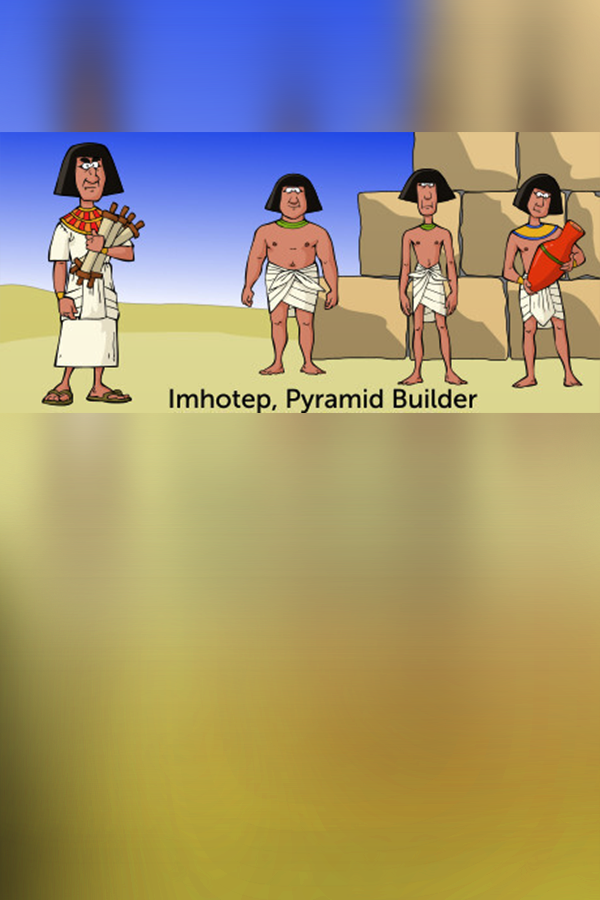 Cover art of Imhotep, Pyramid Builder