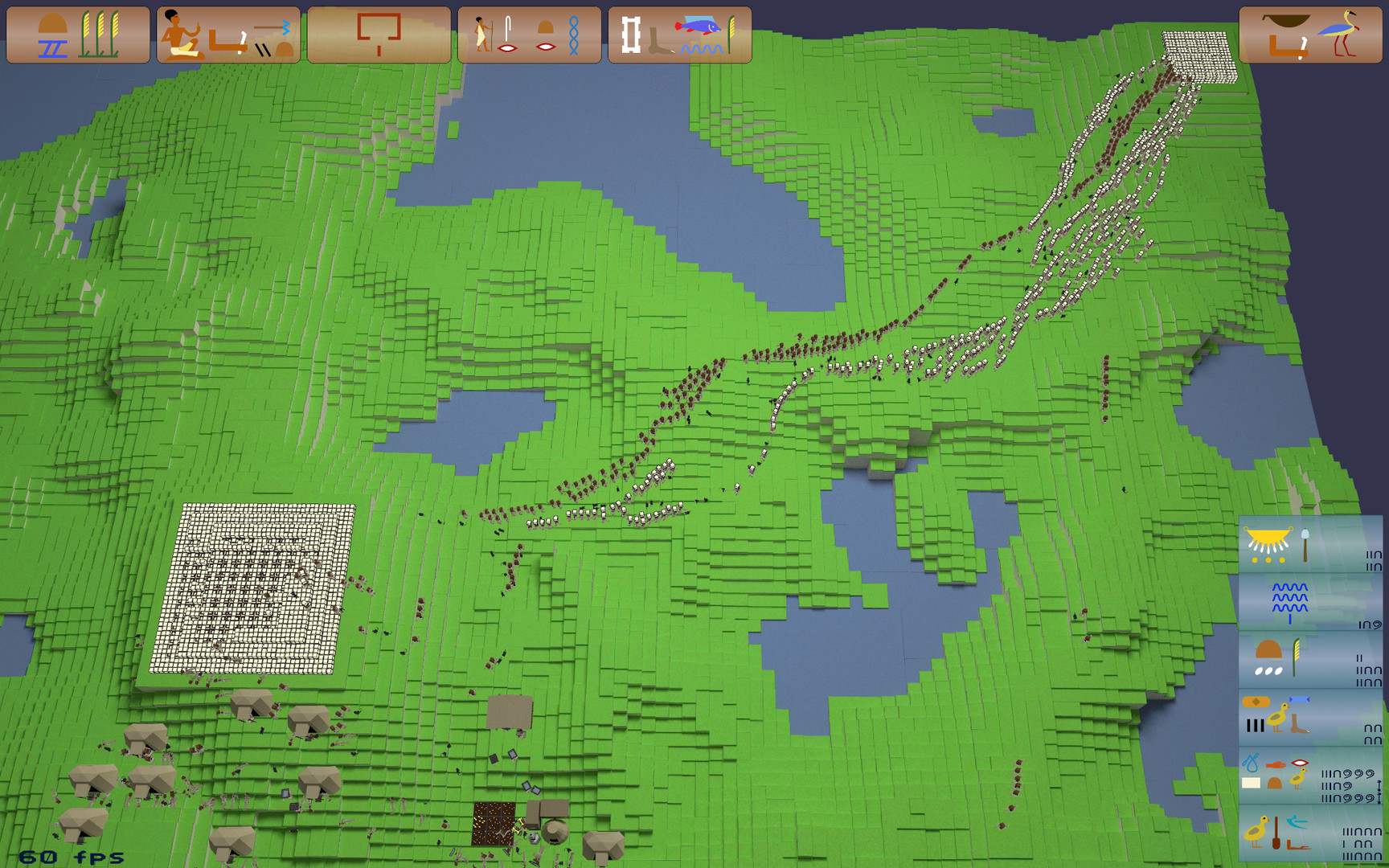 #2. Imhotep, Pyramid Builder (Steam) By: Game Studio Abraham Stolk Inc.