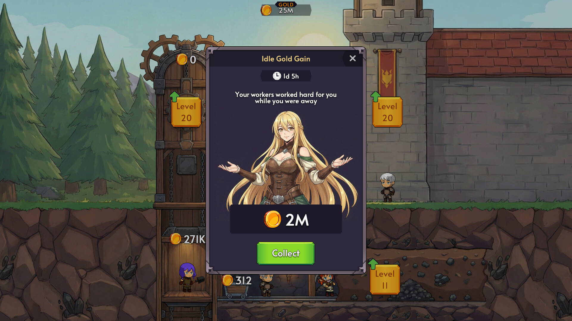 Idle Isekai Mining screenshot #4