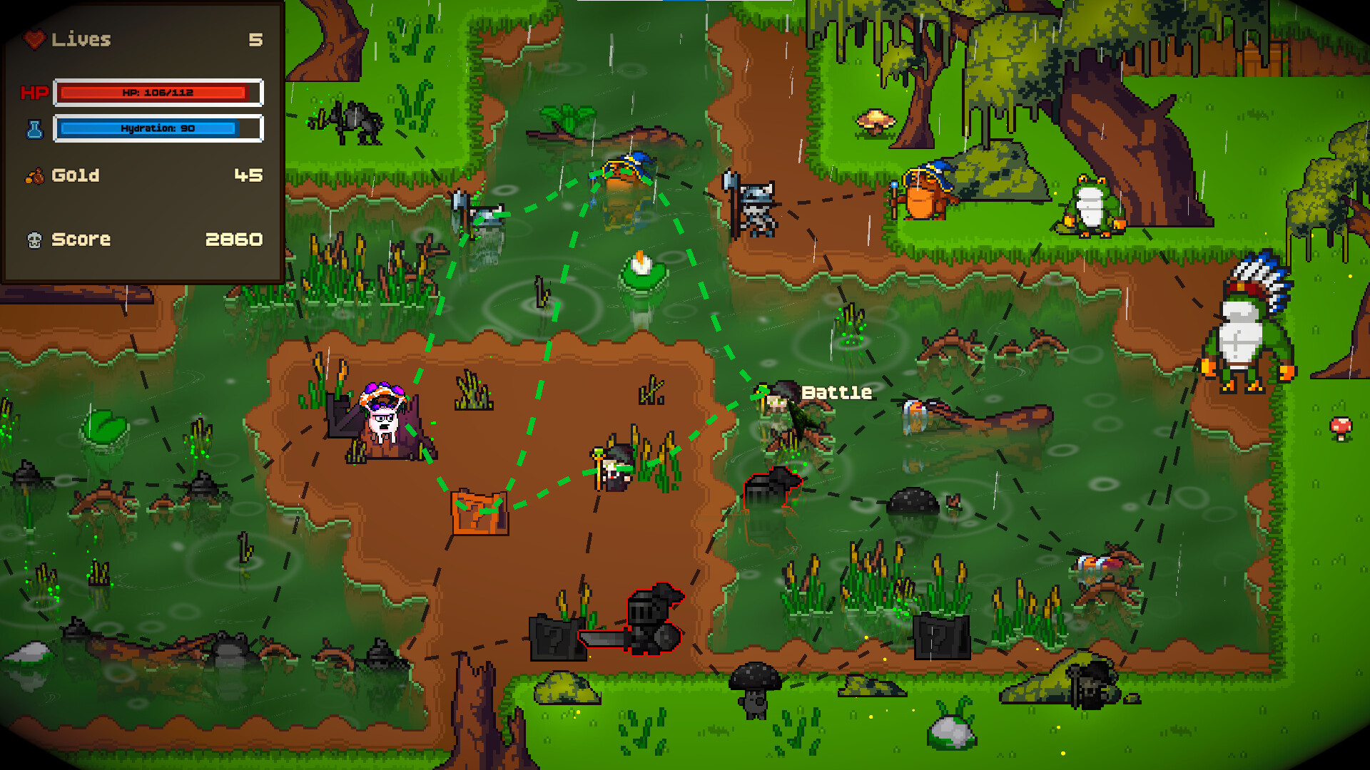 Shroomanoid: breakout action roguelike screenshot #5