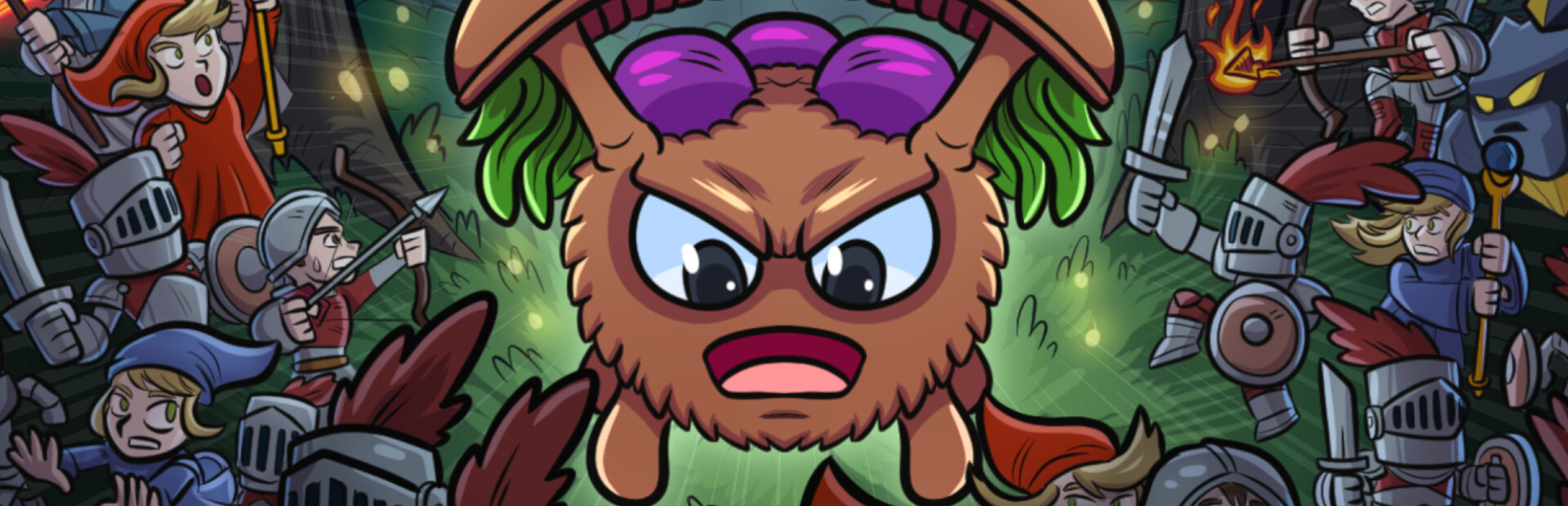 Shroomanoid: breakout action roguelite