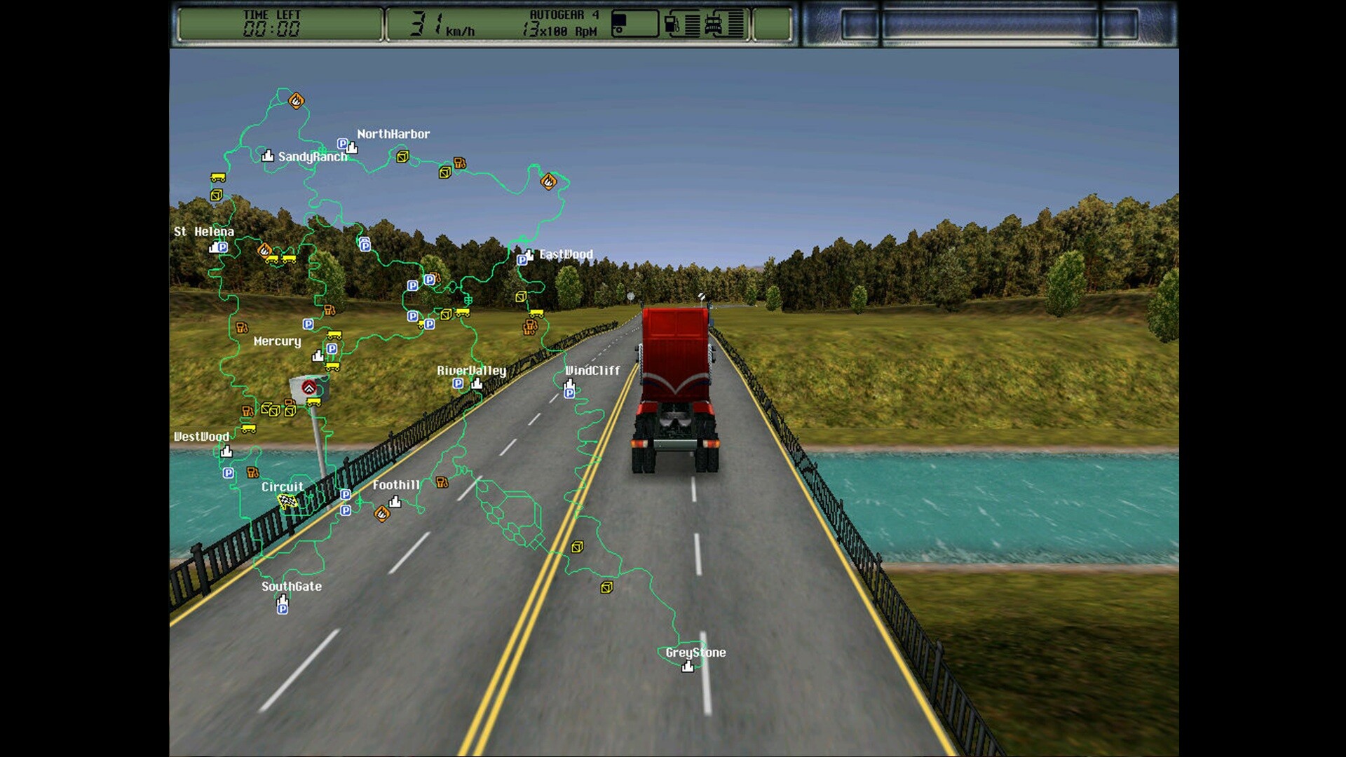Hard Truck 2: King of the Road screenshot
