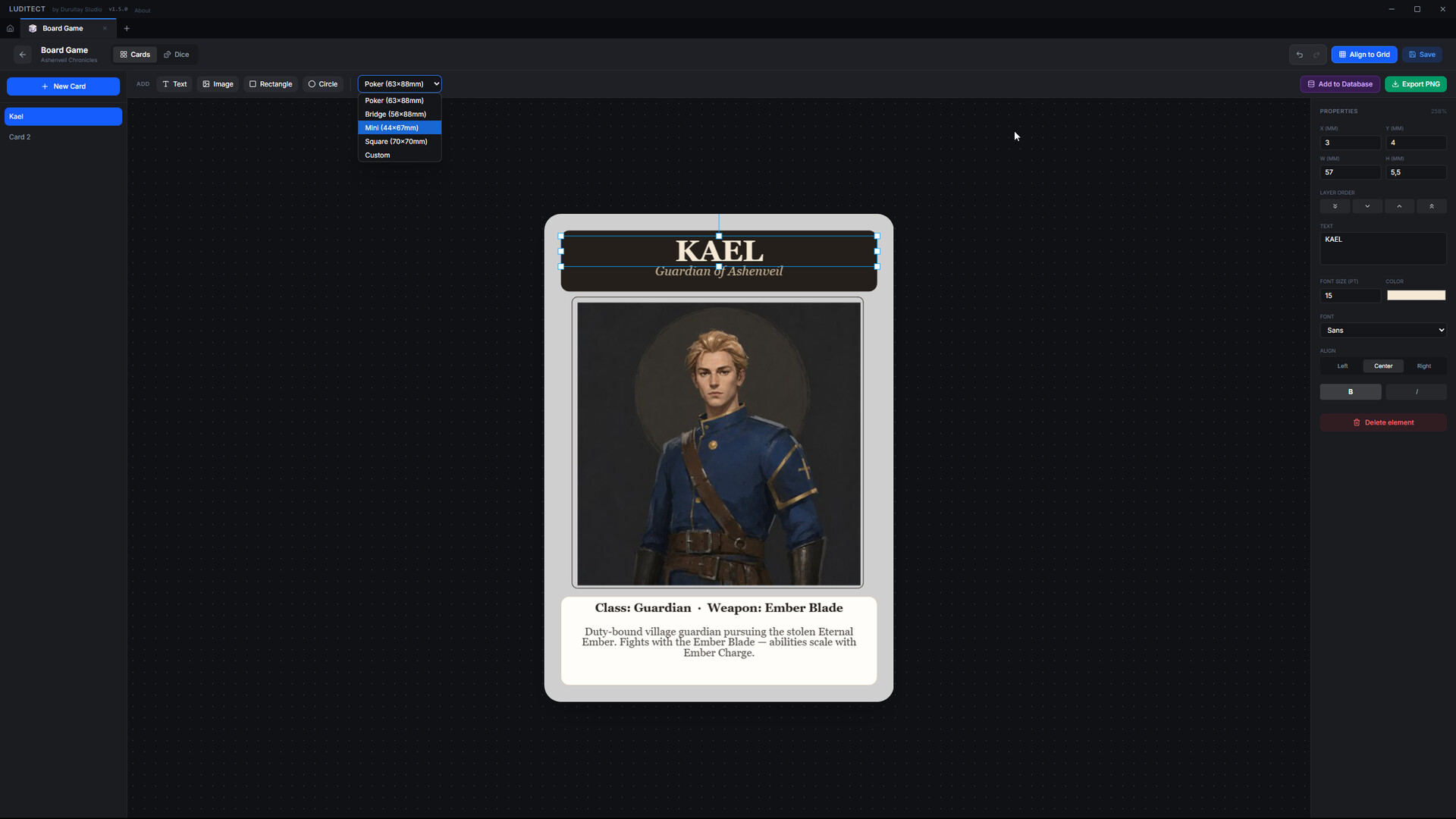 Luditect: Game Design Tool screenshot 14