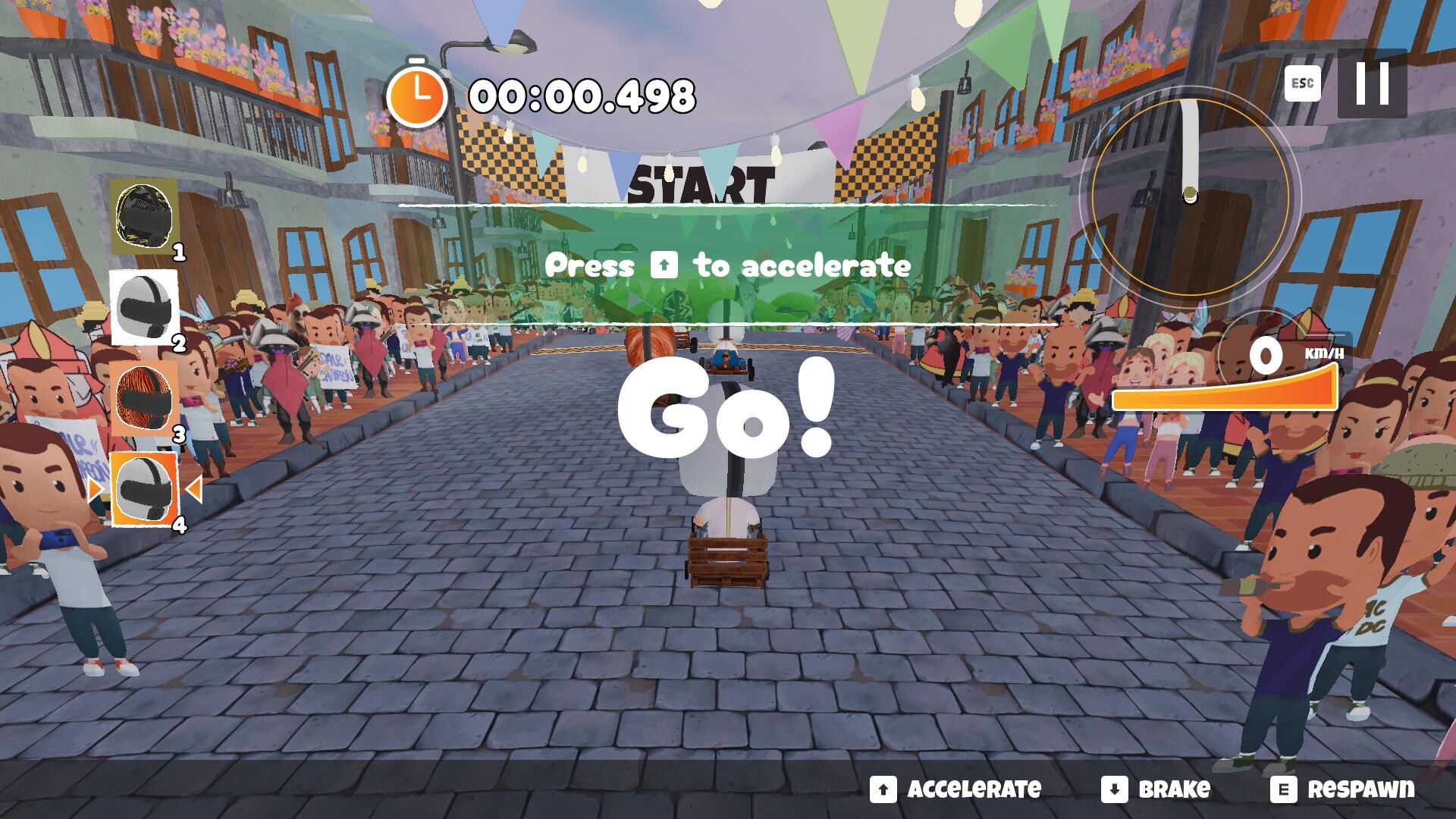 Embale - Wooden Kart Race screenshot #4