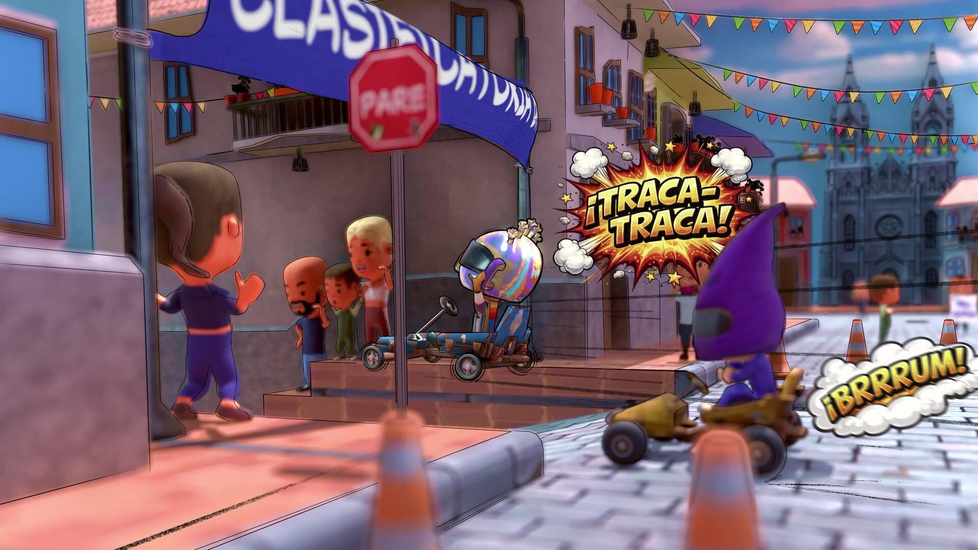 Embale - Wooden Kart Race screenshot #5