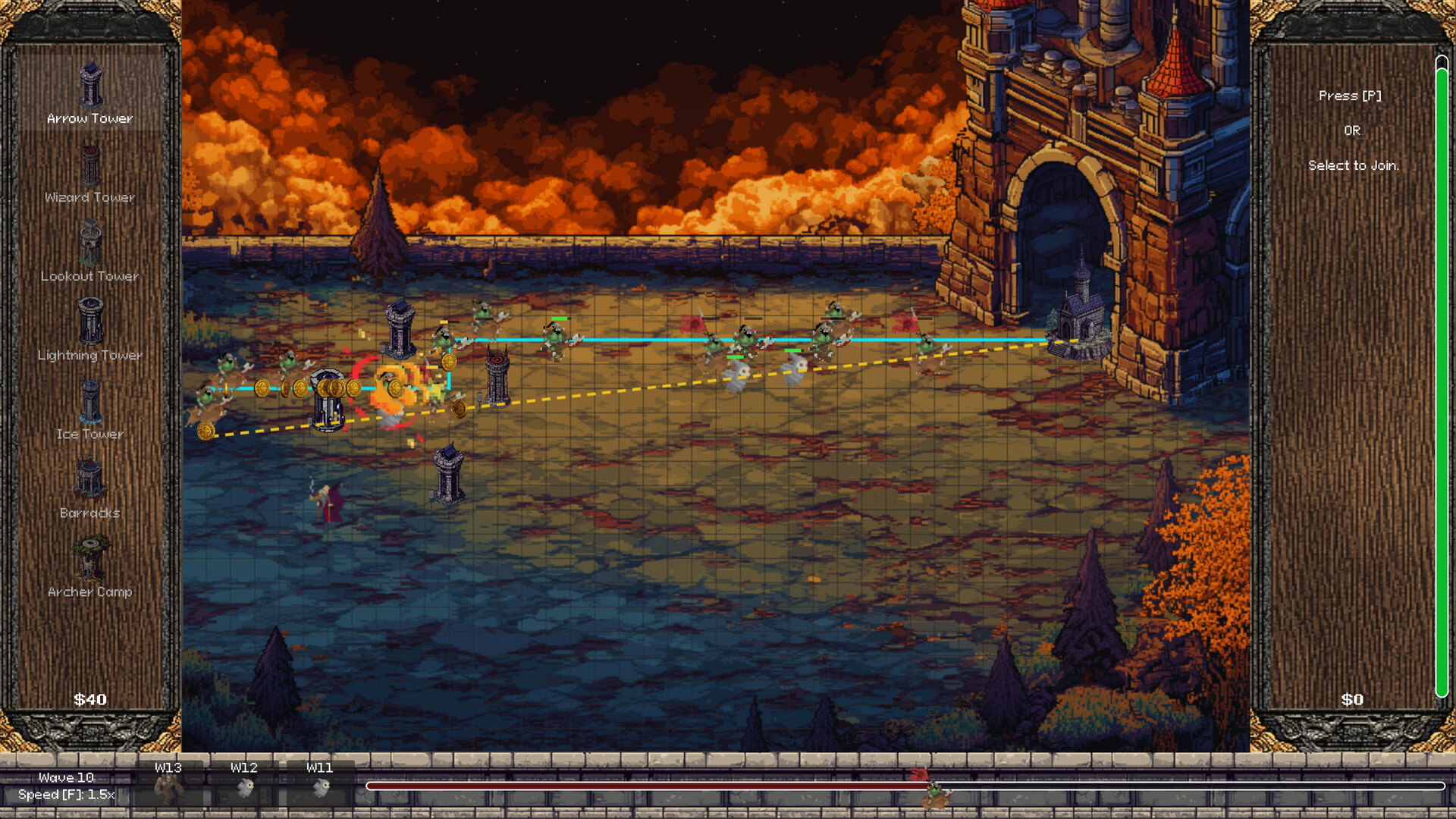 Dark Fantasy Tower Defense screenshot #1
