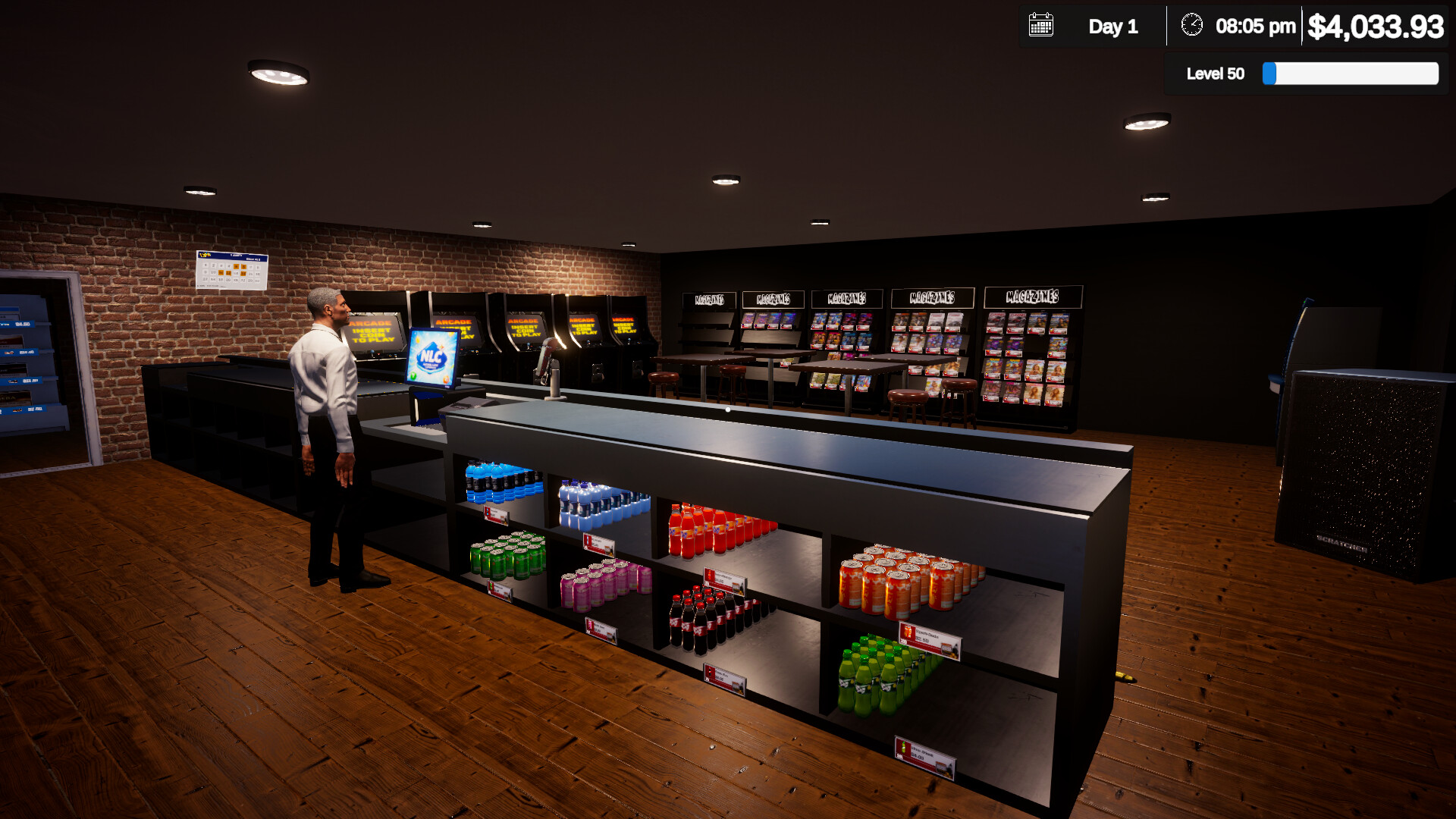 Smoke & Lottery Simulator screenshot