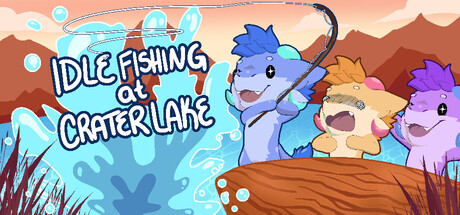 Idle Fishing at Crater Lake Banner