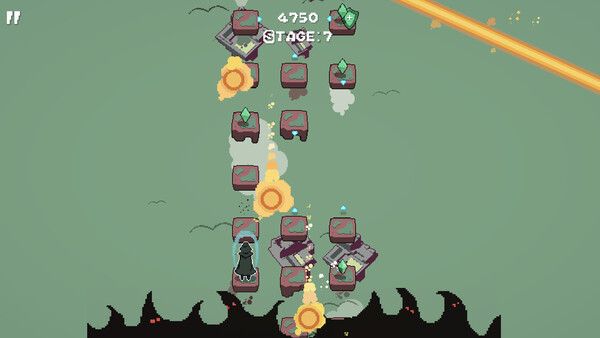 Screenshot of DashForm gameplay showing in-action mechanics