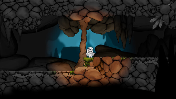Screenshot of Caesura gameplay showing in-action mechanics