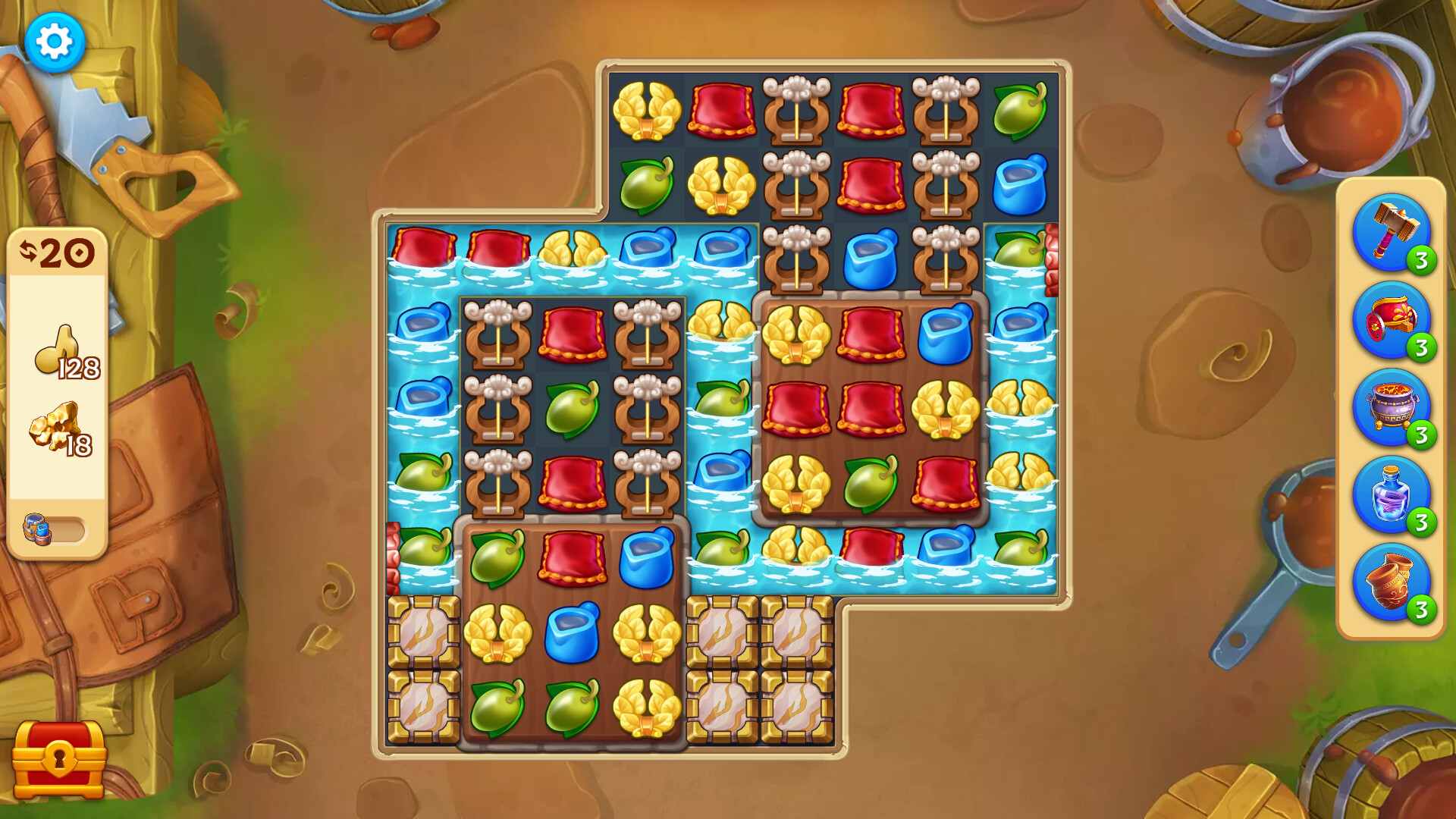 Jewels of Rome: Match-3 Game and City Builder screenshot #8