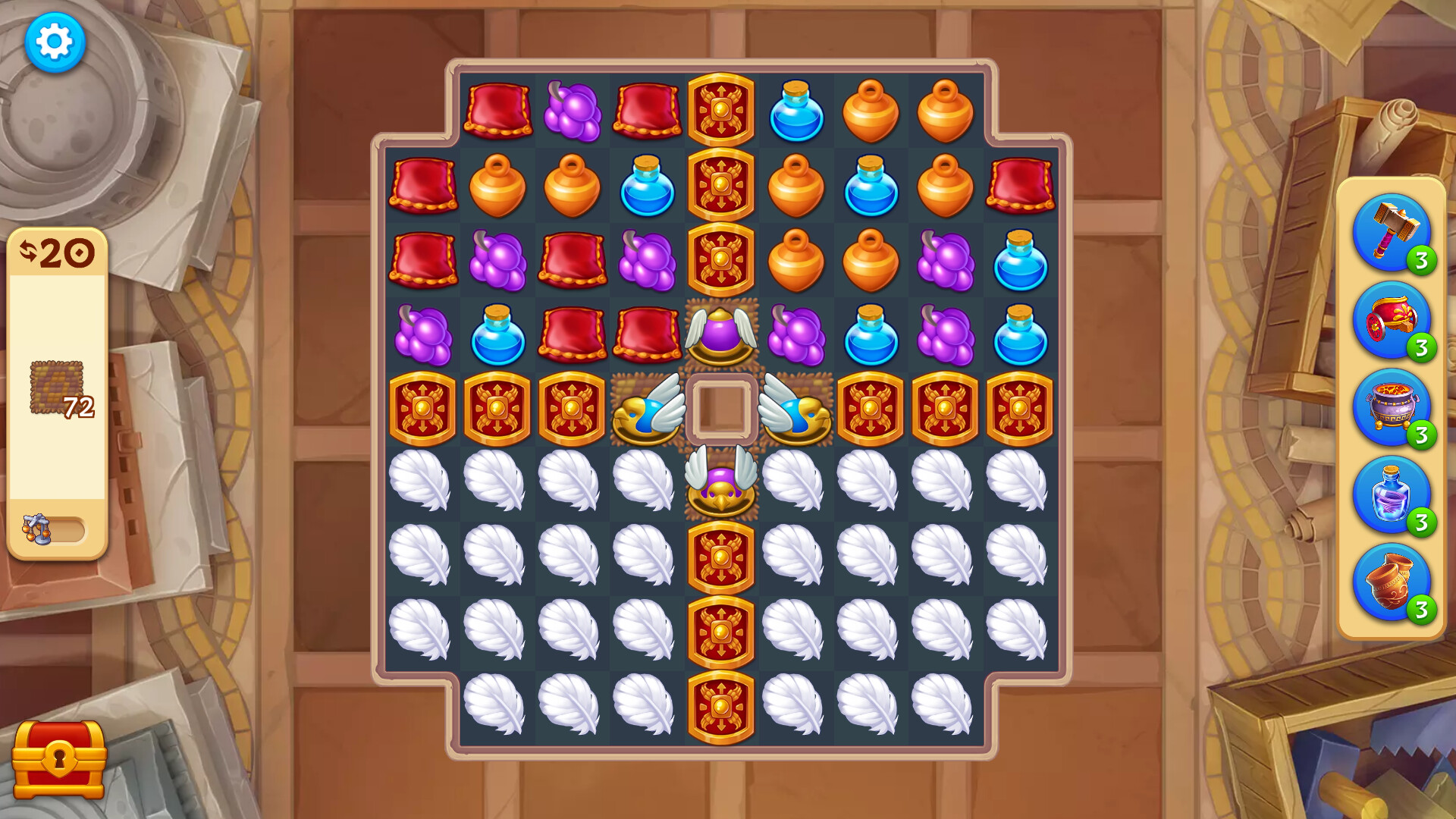 Jewels of Rome: Match-3 Game and City Builder screenshot 7