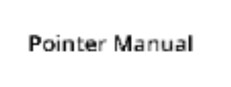 Pointer Manual cover