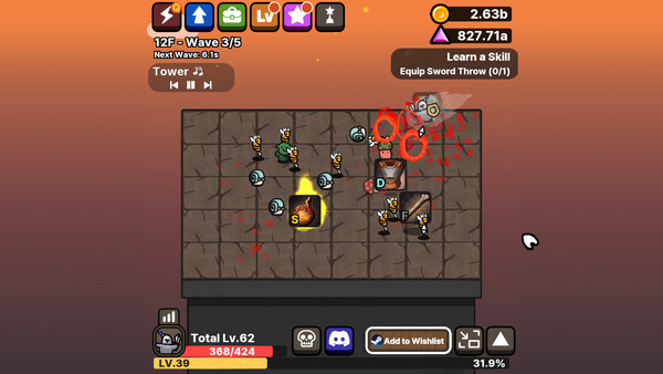 Screenshot 2 of Loop Tower: Prologue - additional gameplay view