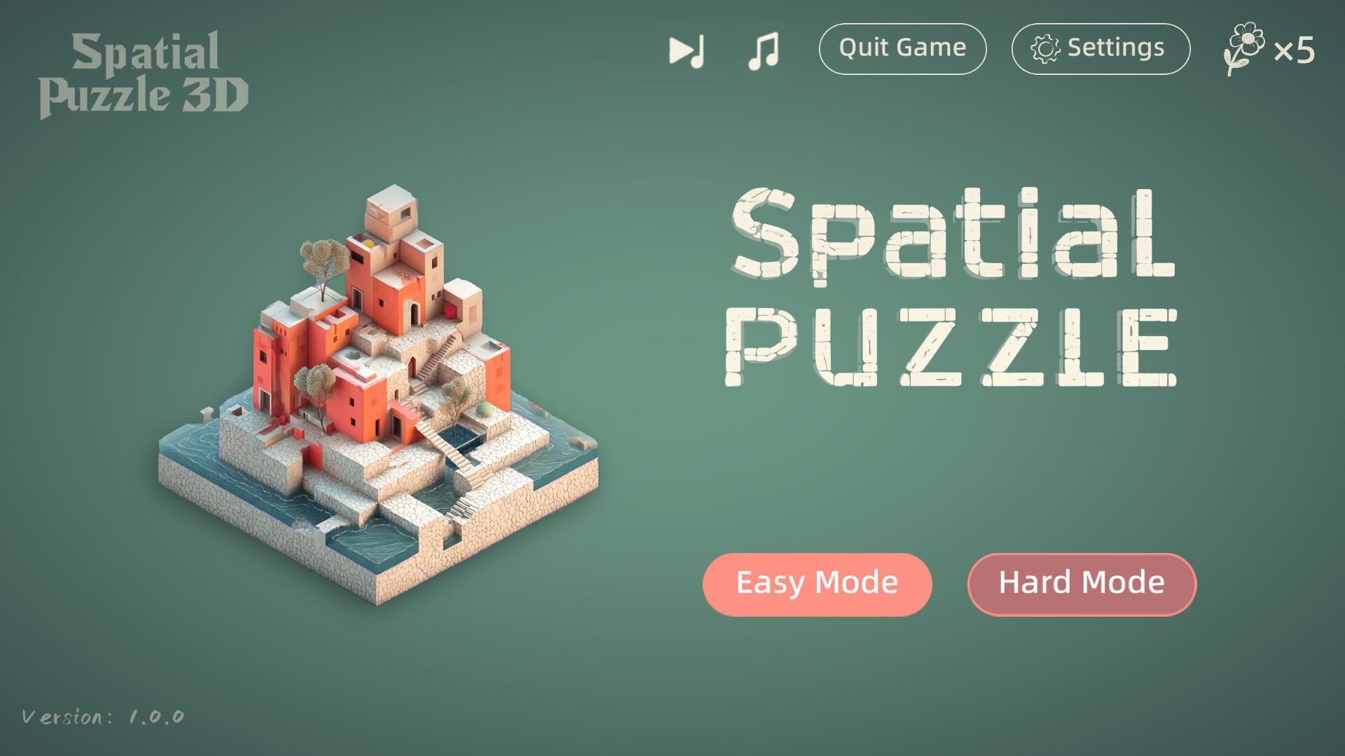 Spatial Puzzle 3D screenshot 1