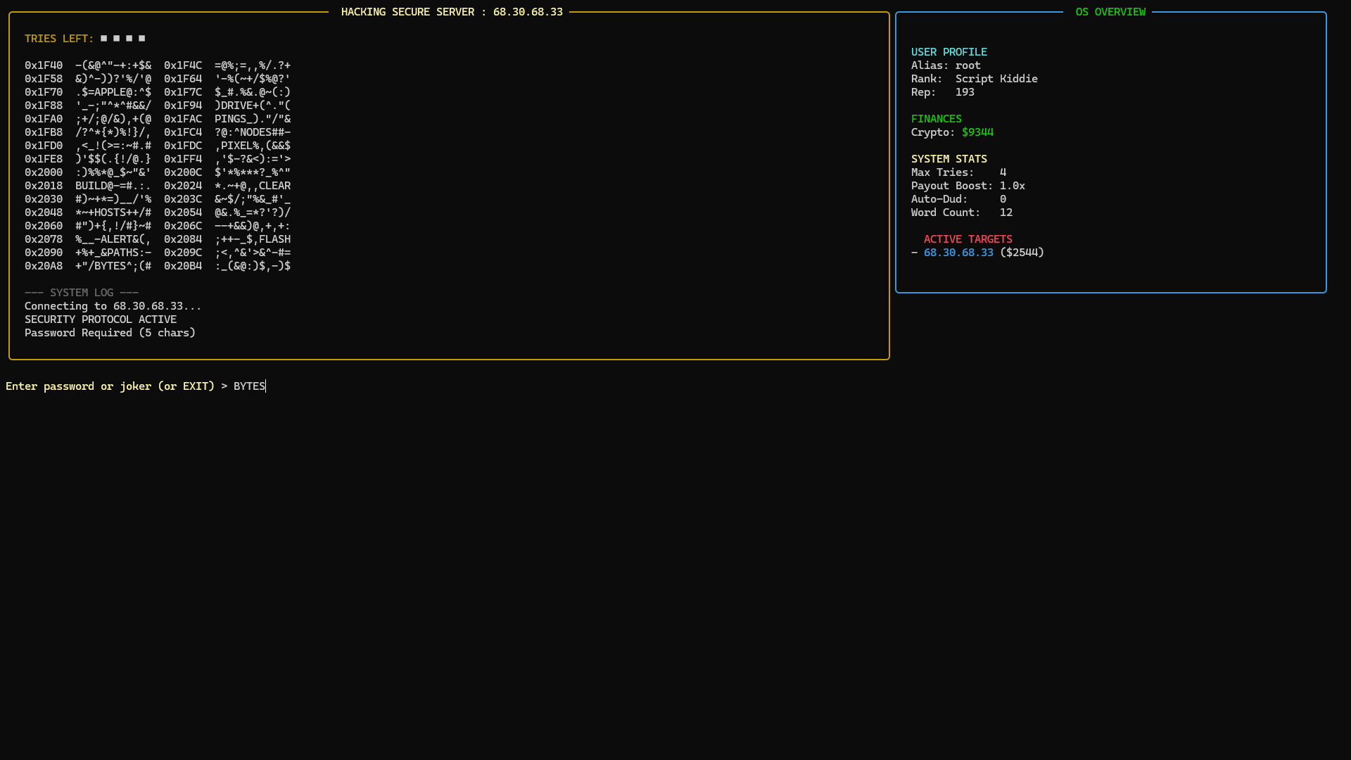 Terminal Hacker: Override screenshot #7