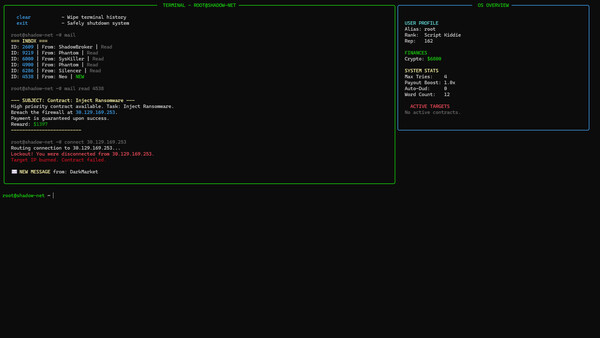 Terminal Hacker: Override