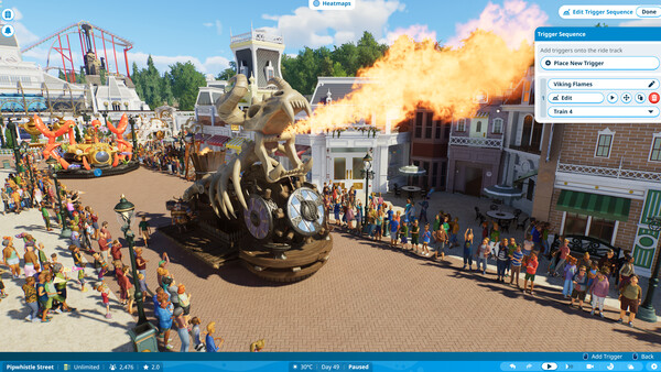 Planet Coaster 2: Parades Pack — скриншот 12
